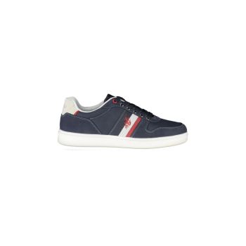 US POLO ASSN Men's Blue Polyester Sneaker - 40 EU