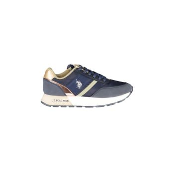 US POLO ASSN Women's Blue Polyester Sneaker - 35 EU