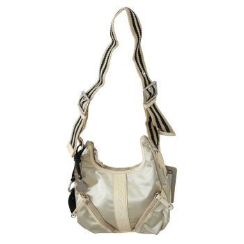 Wayfarer Shoulder Bag with Fabric Strap One Size Women