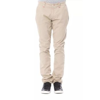 Verri Men's Beige Cotton Jeans & Pant - W31 US