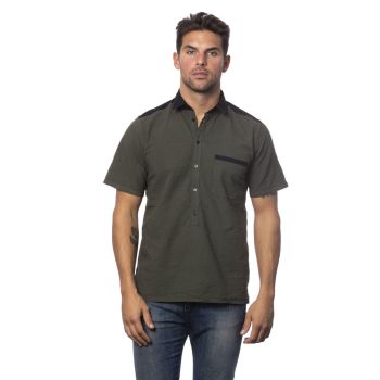 Classic Button-Up Shirt with Regular Fit 41 IT Men