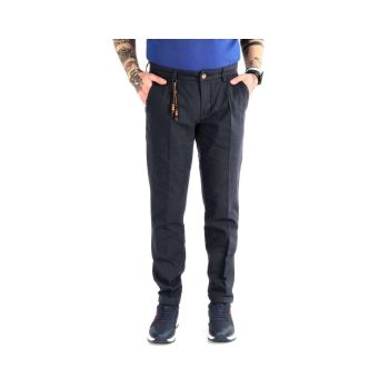 Yes Zee Men's Blue Cotton Jeans & Pant - W30 US