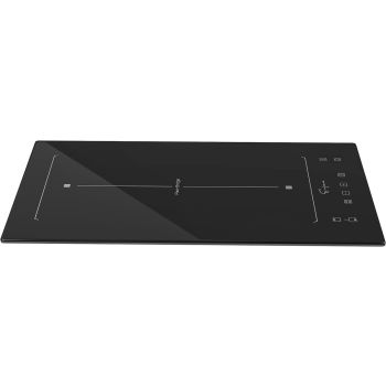 Empava Electric Induction Cooktop Stove Hob with 2 Burners and Sensor Touch in Black Vitro Ceramic Glass - 240V