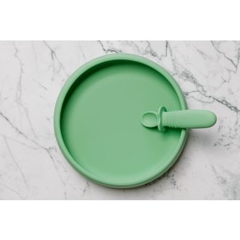 Suckie Scoop Plate - Mint Crisp