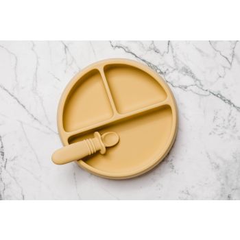 Suckie Scoop Divided Plate  - Biscoff