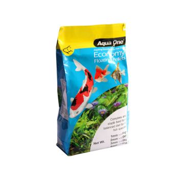 Aqua One Economy Pellets 4mm 5kg 