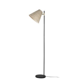 Yvette Rattan Floor Lamp