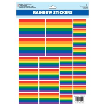 25pcs LGBT Rainbow Flag Stickers Love Gay Lesbian Pride Laptop Vinyl Decal