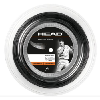 Head Sonic Pro Reel 200m 16g 1.3mm Tennis String Control Comfort