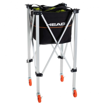 Head Ball Trolley 120 Balls Coaching Teaching Basket Cart Training Foldable