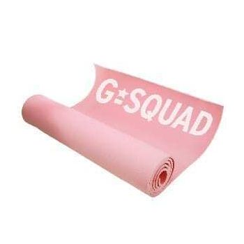 G-Squad Yoga Mat Pad Exercise Fitness Pilates Gym Non-Slip - Pink