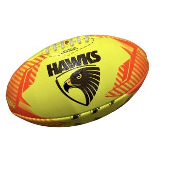 AFL Hyper H20 Football Ball - Hawthorn Hawks