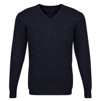 Mens Advatex Varesa Wool Pullover Jumper Cardigan - Navy - 3XL