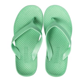 ARCHLINE Orthotic Thongs Arch Support Shoes Footwear Flip Flops - Dew Green - EUR 35