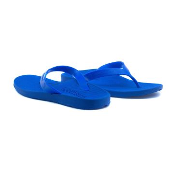 ARCHLINE Orthotic Thongs Arch Support Shoes Footwear Flip Flops Orthopedic - Blue/Blue - EUR 47