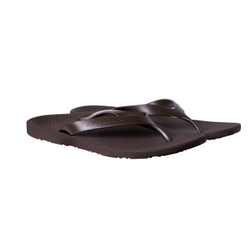 ARCHLINE Orthotic Thongs Arch Support Shoes Footwear Flip Flops Orthopedic - Brown/Brown - EUR 36