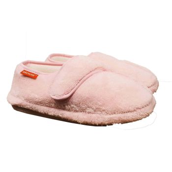 ARCHLINE Orthotic Plus Slippers Closed Scuffs Pain Relief Moccasins - Pink - EU 35