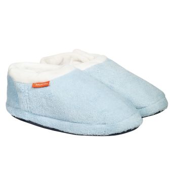 ARCHLINE Orthotic Slippers Closed Scuffs Pain Relief Moccasins - Sky Blue - EUR 36