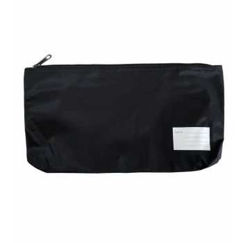 Large Capacity School Stationery Pen Pencil Case Bag - Black