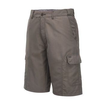 HUSKI Cargo Shorts Mens Cascade Microfibre Flexi Fit Short Army Military 515206 - Clay - 3XL (107cm Waist)