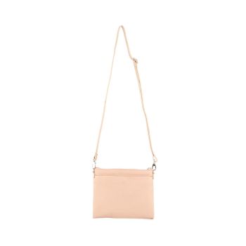 Pierre Cardin Ladies Cross Body Bag Leather Clutch Shoulder Sling Womens  - Blush