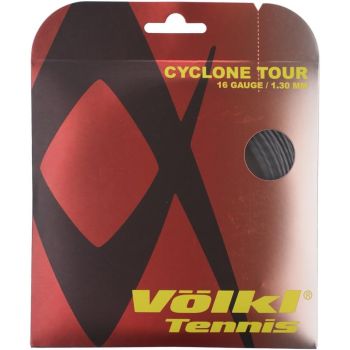 1 Pack Volkl Cyclone Tour 16g/1.30mm Tennis Racquet Strings - Red