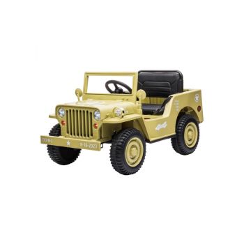 Go Skitz Major 12V Electric Ride On - Khaki