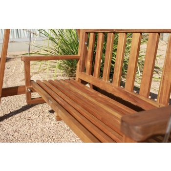 Kid Outdoor Hardwood Garden Swing