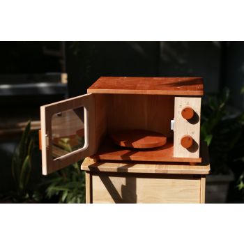 Wooden Microwave Oven