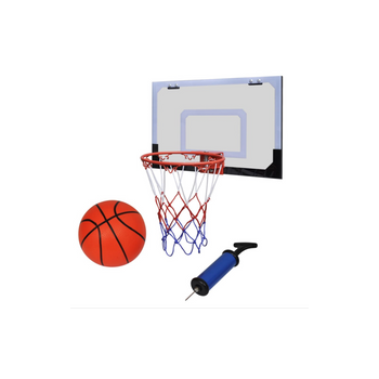 Indoor Mini Basketball Hoop Ring Backboard Kit Door Mounted Mount Kid Set