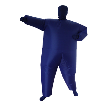 Feeling Blue Inflatable Costume Fancy Dress Suit Fan Operated