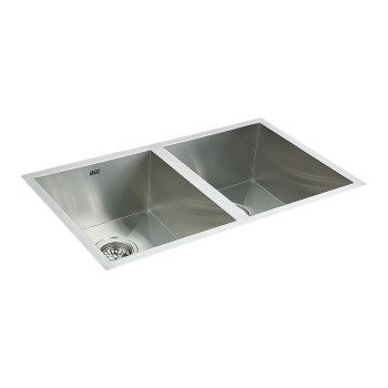 770x450mm Handmade Stainless Steel Undermount / Topmount Kitchen Sink with Waste