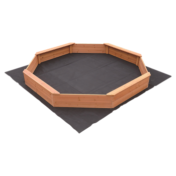 Kids Sand Pit Large Octagonal Wooden Sandpit