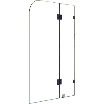 900 x 1450mm Frameless Bath Panel 10mm Glass Shower Screen By Della Francesca