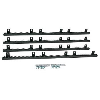 Sliding Gate Hardware Accessories Kit - 4m Gear Rack Track