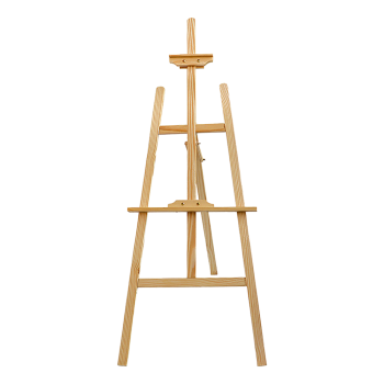 Pine Wood Easel Artist Art Display Painting Shop Tripod Stand Wedding