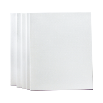 5 pack of 50x60cm Artist Blank Stretched Canvas Canvases Art Large White Range Oil Acrylic Wood