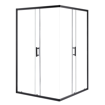 1200 x 800mm Sliding Door Nano Safety Glass Shower Screen By Della Francesca