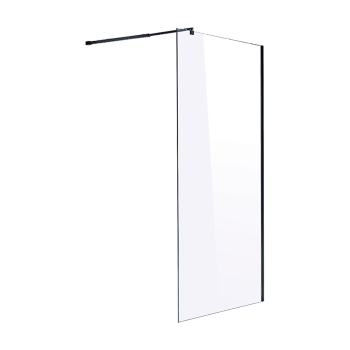 1200 x 2000mm Frameless 10mm Safety Glass Shower Screen