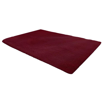 230x200cm Floor Rugs Large Shaggy Rug Area Carpet Bedroom Living Room Mat - Burgundy