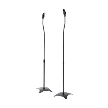 2pcs Speaker Stands Stand Rear Surround Sound Satellite Speakers Adjustable