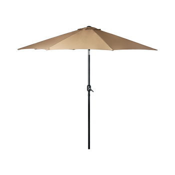 9FT Patio Umbrella Outdoor Garden Table Umbrella with 8 Sturdy Ribs