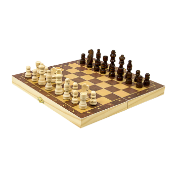 Chess Board Games Folding Large Chess Wooden Chessboard Set Wood Toy Gift