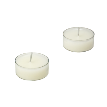 Bulk Buy Unscented SOY WAX Tealights, Soy Wax Tealight Candles - (100pc per set)