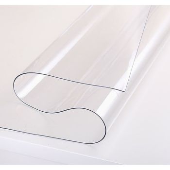 PVC Tablecloth Protector Table Cover Dining Table Cloth Plastic 2134x1070mm 1.5mm