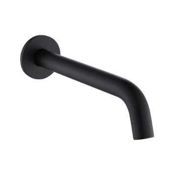 220mm Bath Spout in Matte Black Finish