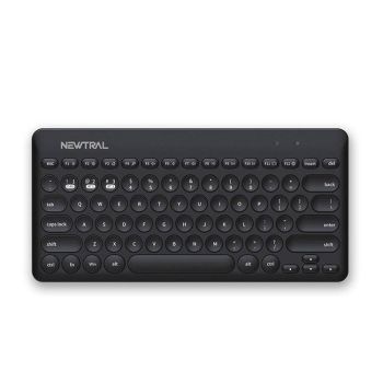 Newtral Wireless USB and Bluetooth Compact Ergonomic Keyboard