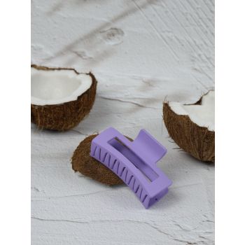 Claw Clip - Elongated Rectangle - Lilac