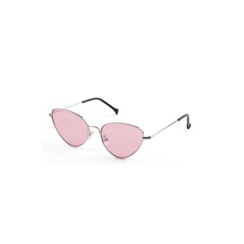 Fashion Sunglasses - Catania - Silver - Pink