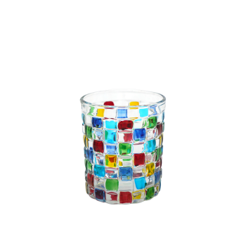 Rubik Glass Tumbler - 210ml